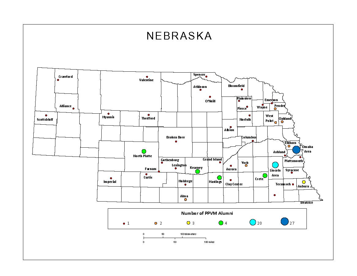 Nebraska Scholarship Distribution Chart